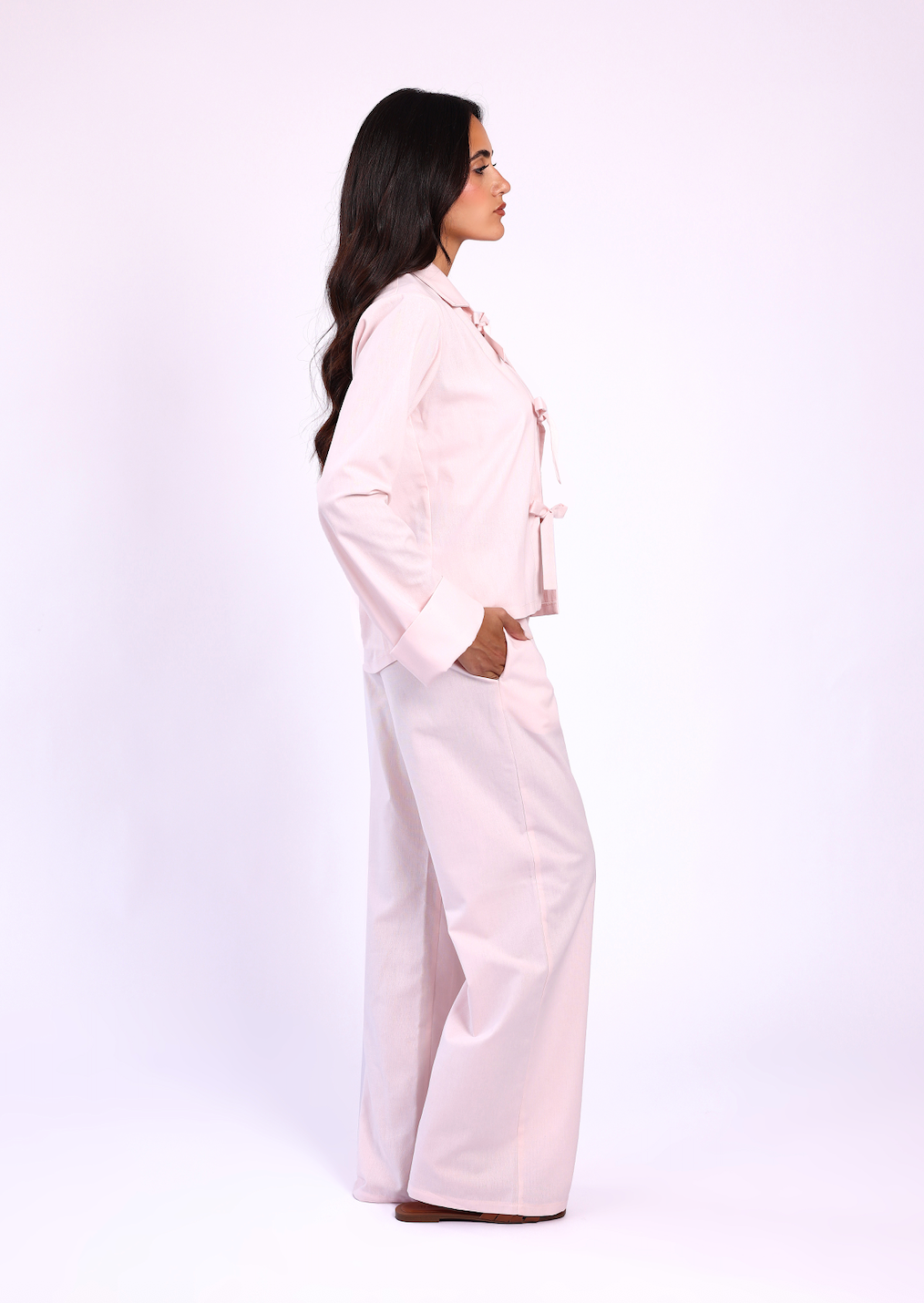 Peony Linen Set