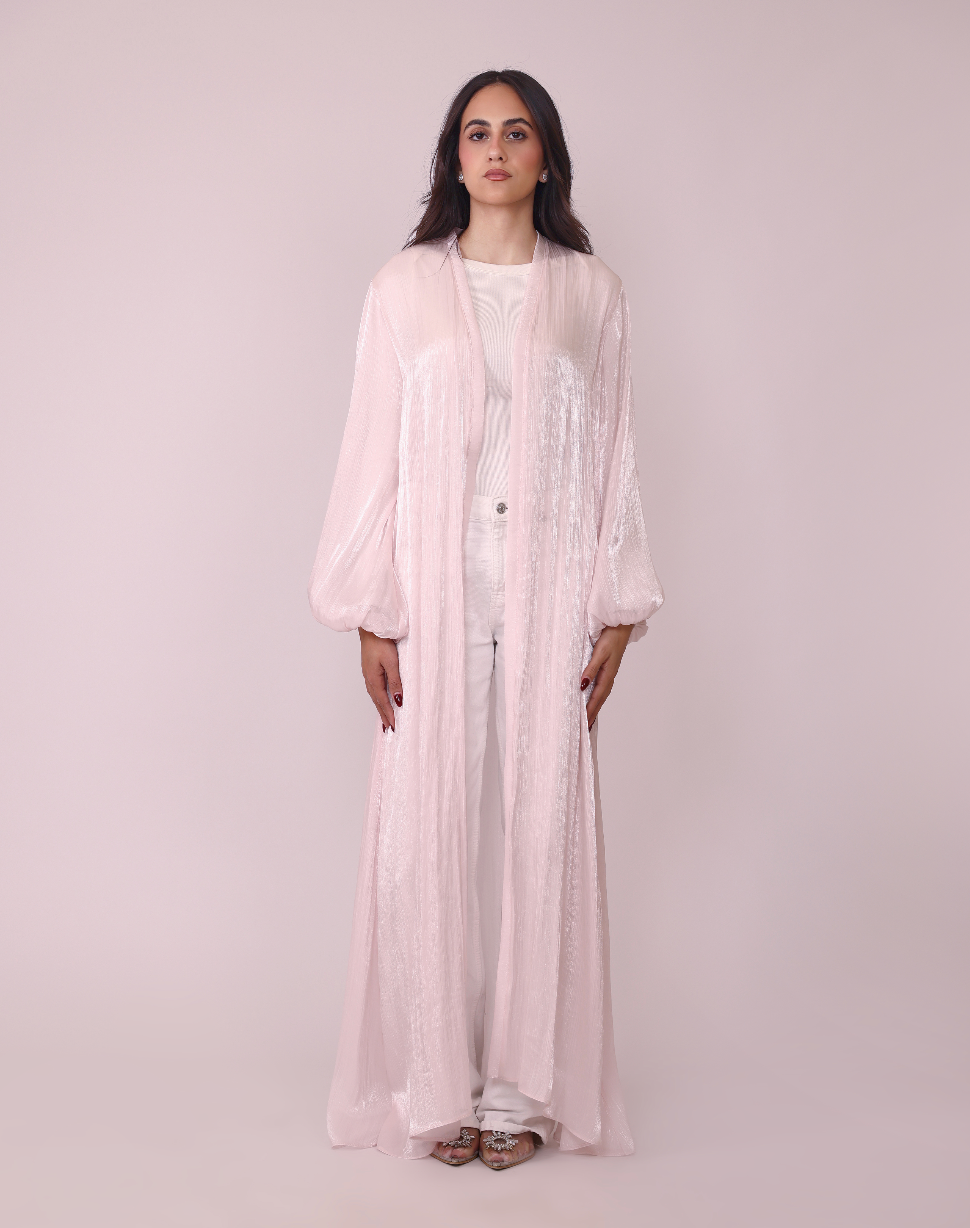 Ariel Abaya in Pink